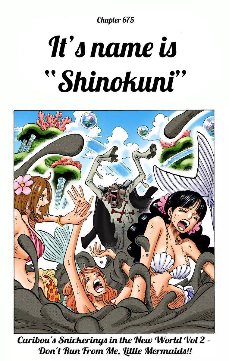 One Piece Digital Colored Chapter 675 image 02